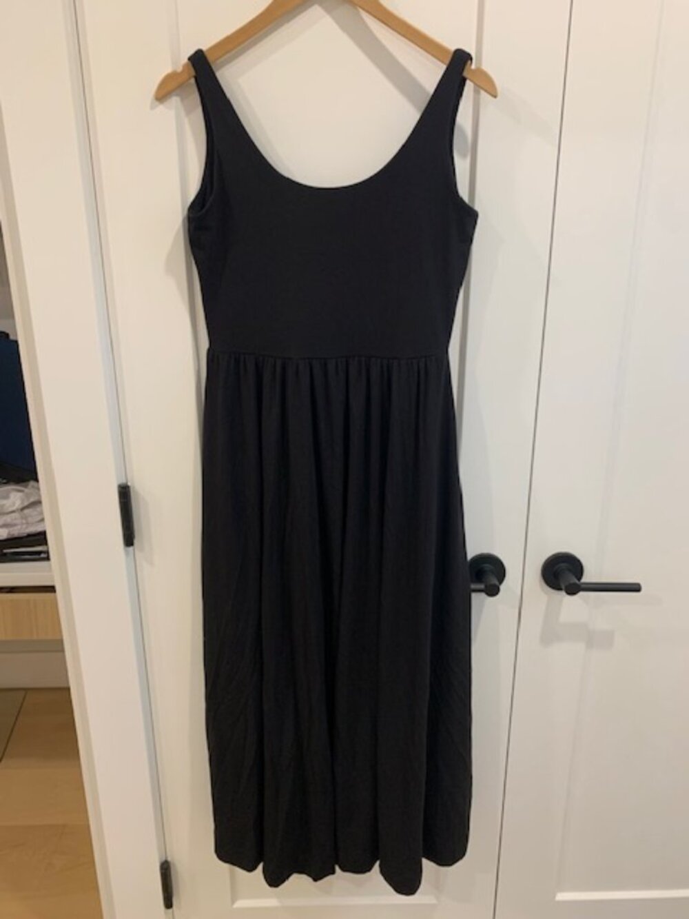 Cuyana tank jersey dress